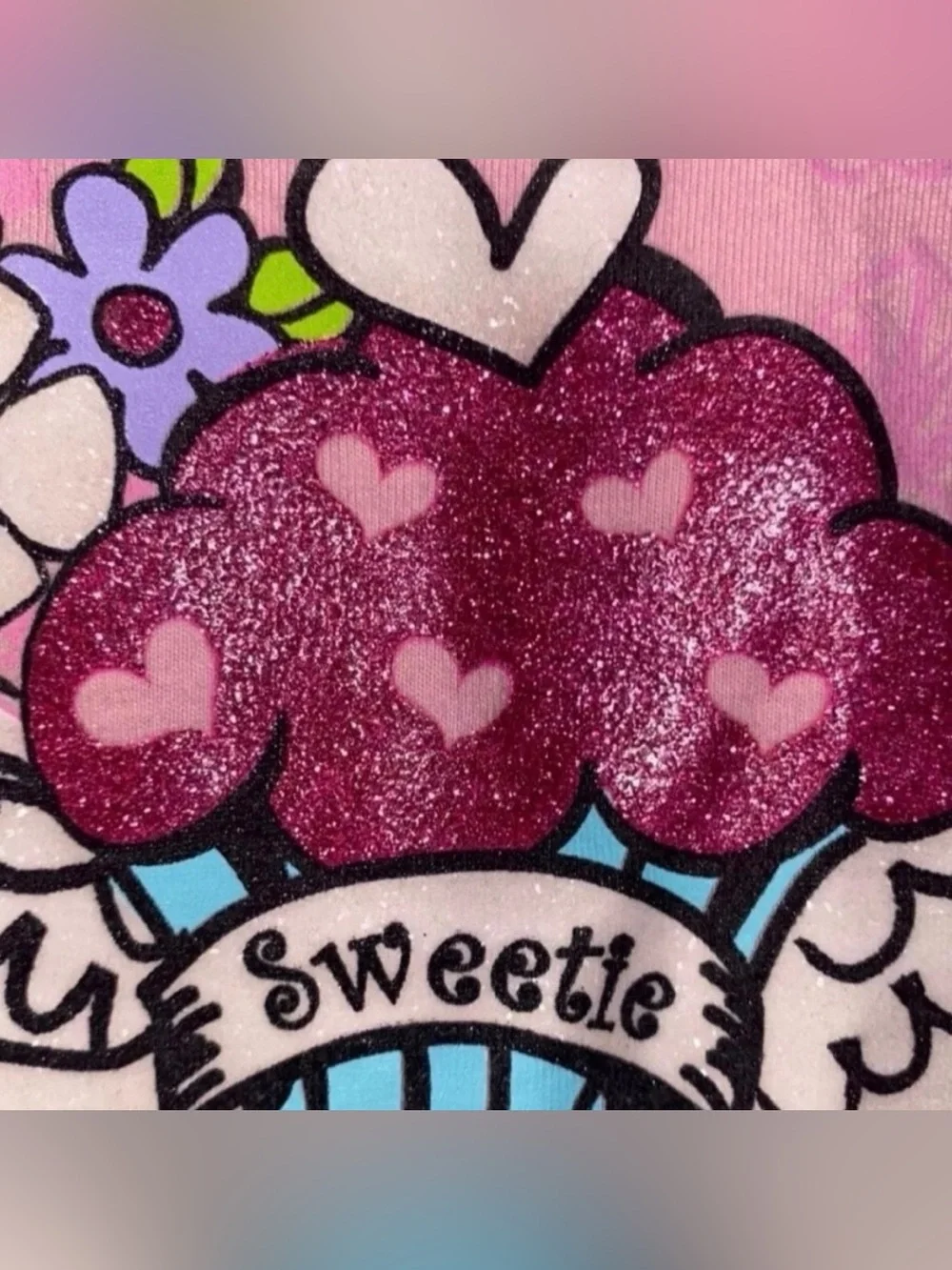 The Childrens Place tee “sweetie